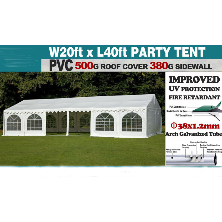 20 x outlet 40 party tent